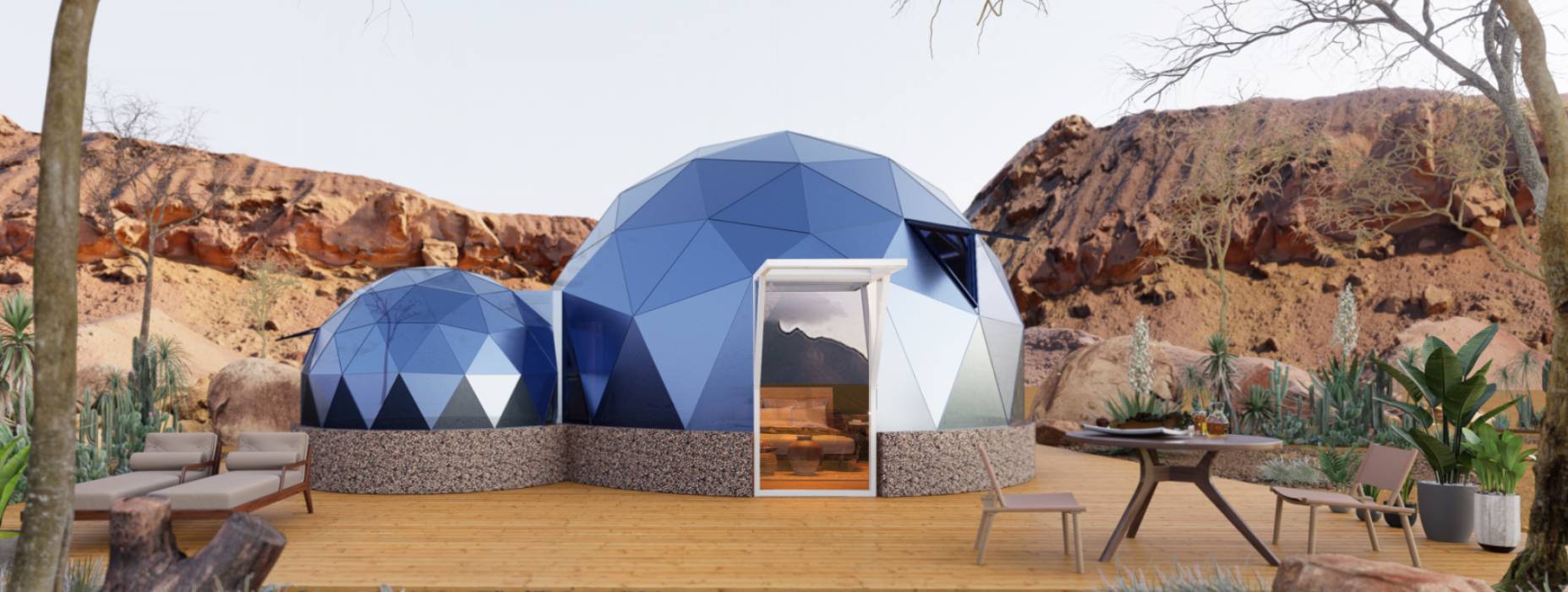 鸡东县球形智能光伏玻璃星空房